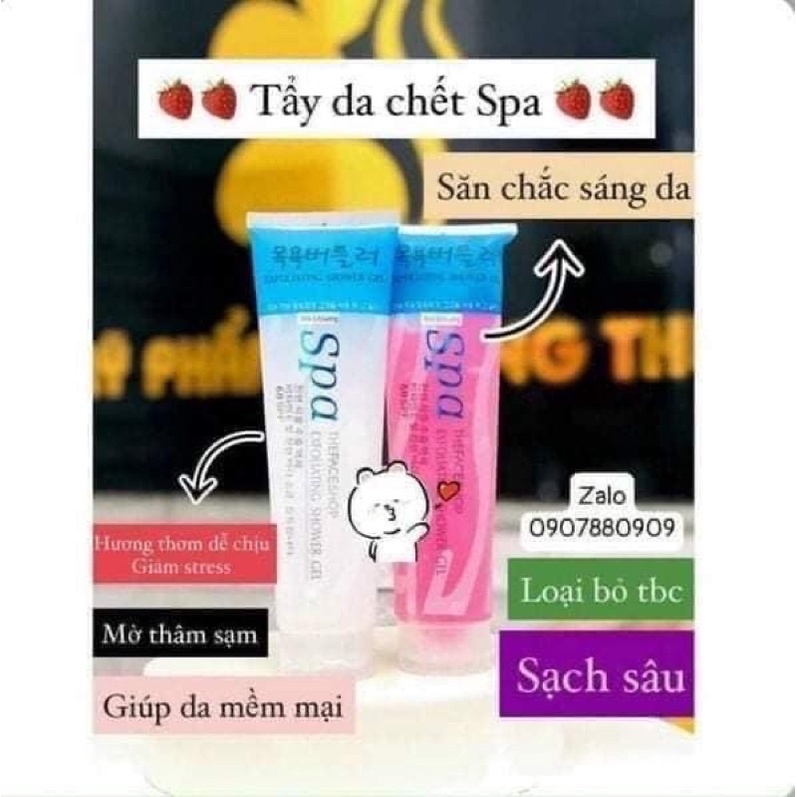 Tẩy Da chết spa