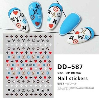 Sticker nails Thương hiệu VL - hình dán móng 3D