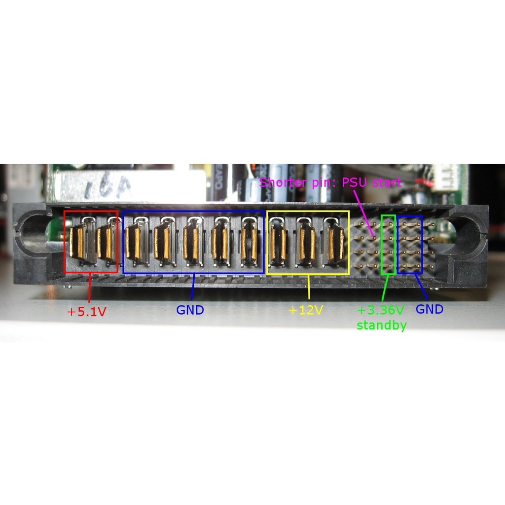 Nguồn server YM-2751A 712w 12v 45A 5v 35A  đã kích sẵn
