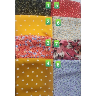 Vải lụa mango mỗi khúc 2m x 1m5