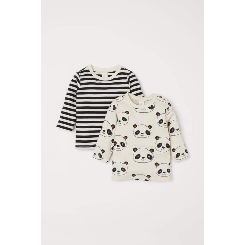 Set 3 áo dài tay HM cho bé trai