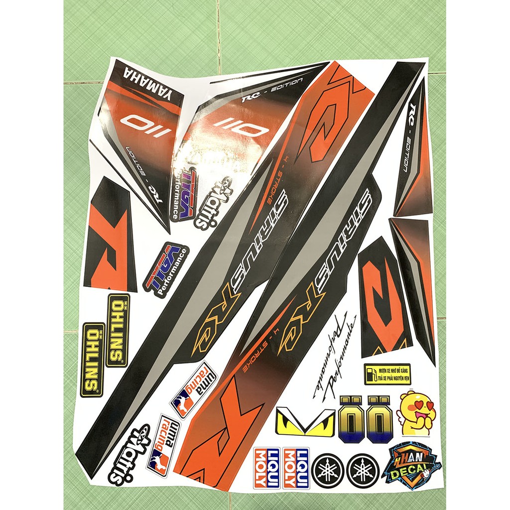 Tem sirius 110 rc cam đen 2019