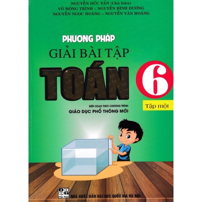 Sách - (Combo 2 tập )Phương Pháp Giải Bài Tập Toán 6 (Theo Chương Trình Giáo Dục Phổ Thông Mới)