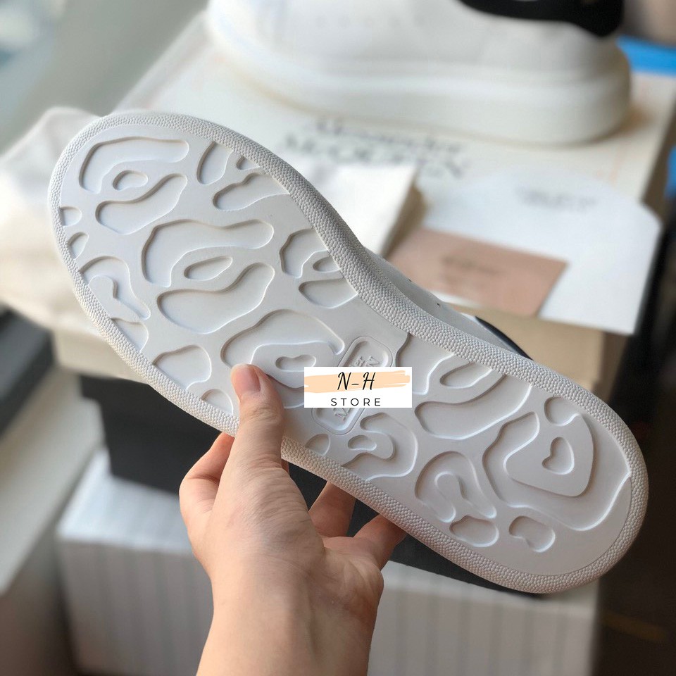 Giầy Sneaker 1:1 Tăng Chiều Cao M.CQ Màu Trắng Gót Nhung Đủ Size Nam Nữ 👌 Ảnh Thật + Video 👌 | BigBuy360 - bigbuy360.vn