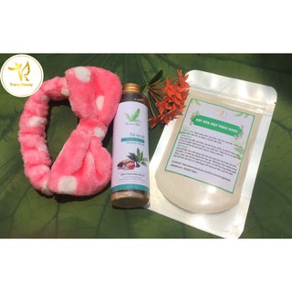 Combo Thuốc Bắc Tái Tạo Da Và Bột Rửa Mặt Thảo Dược