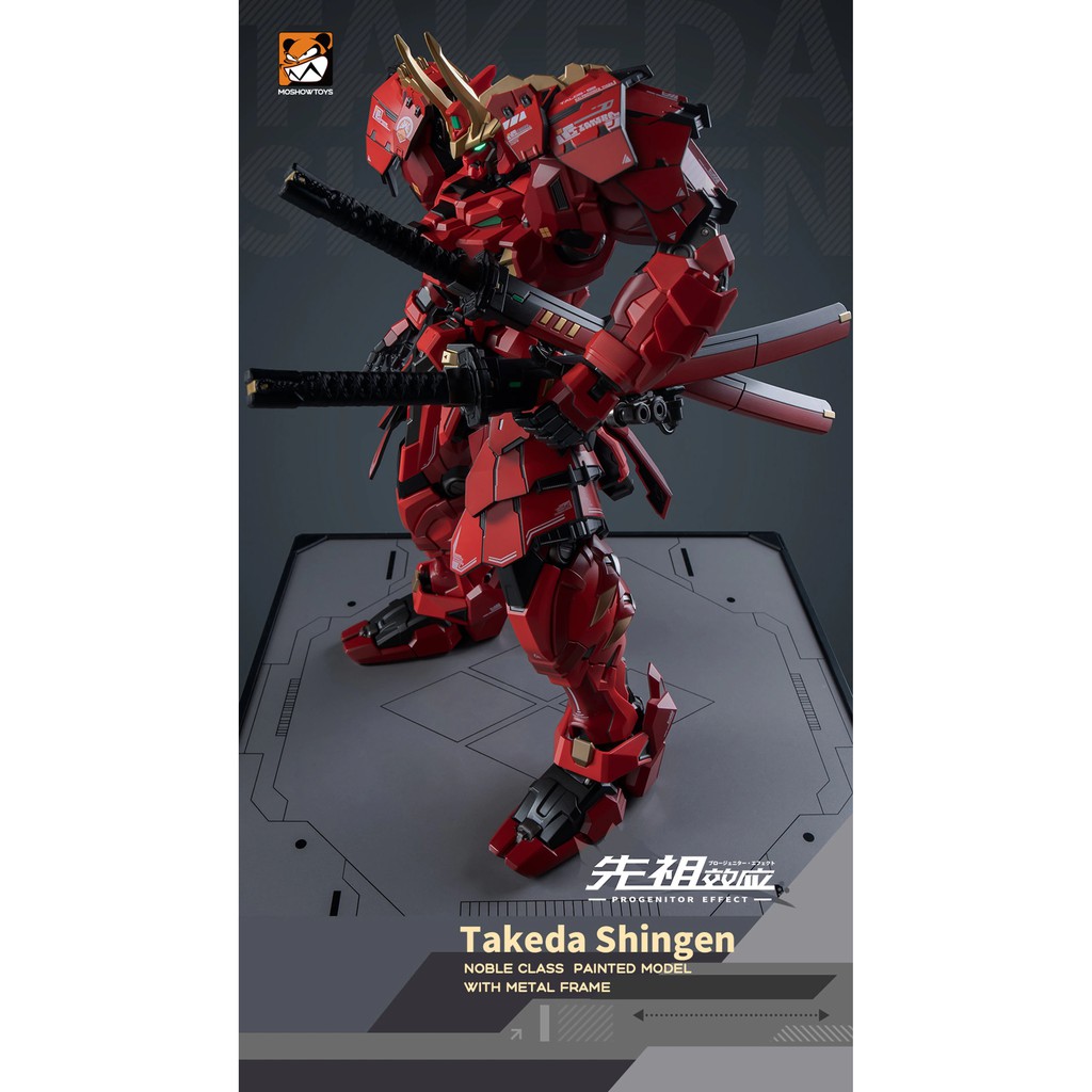 Hàng có sẵn mô hình ráp sẵn metal build takeda shingen moshow - ảnh sản phẩm 7