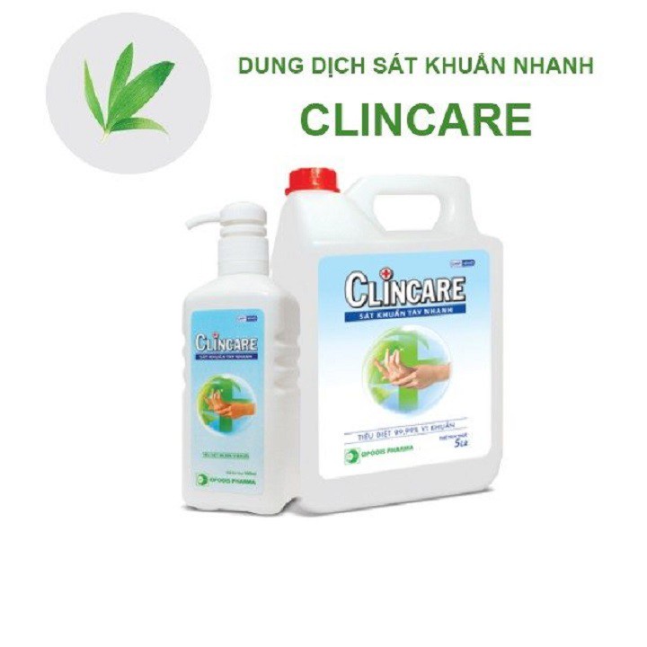 ✅ Nước Rửa Tay Khô Clincare (Rửa tay nhanh chuyên dùng trong y tế) -VT0229 | Y Tế Vạn Thành