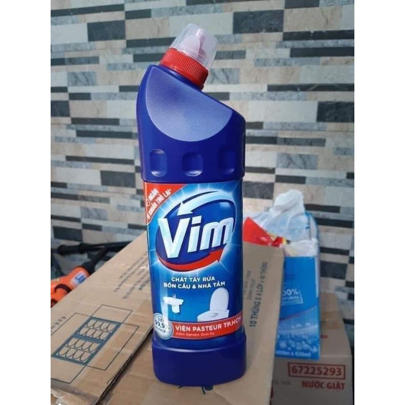 Vim tẩy bồn cầu