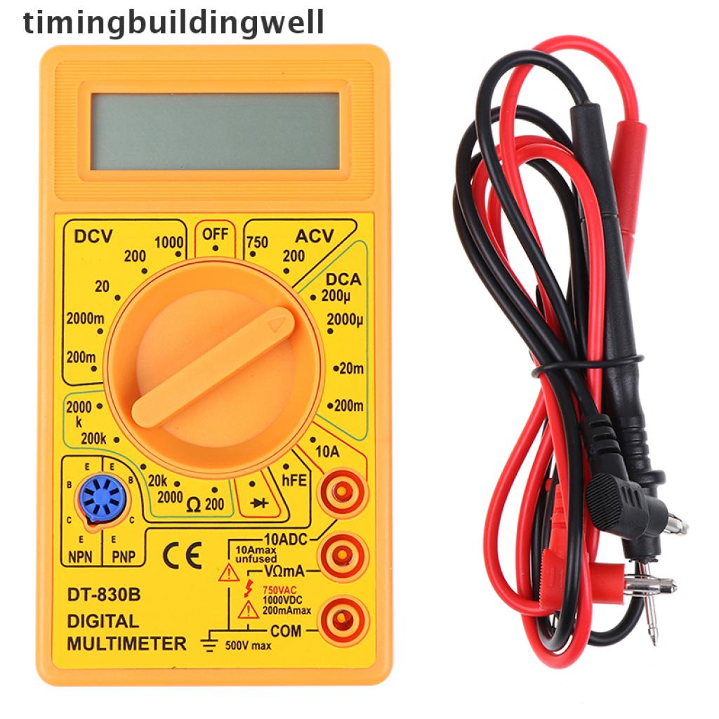 Đồng Hồ Đo Vạn Năng Kỹ Thuật Số DT-830B ac / dc 750 / 1000v Có Màn Hình LCD
