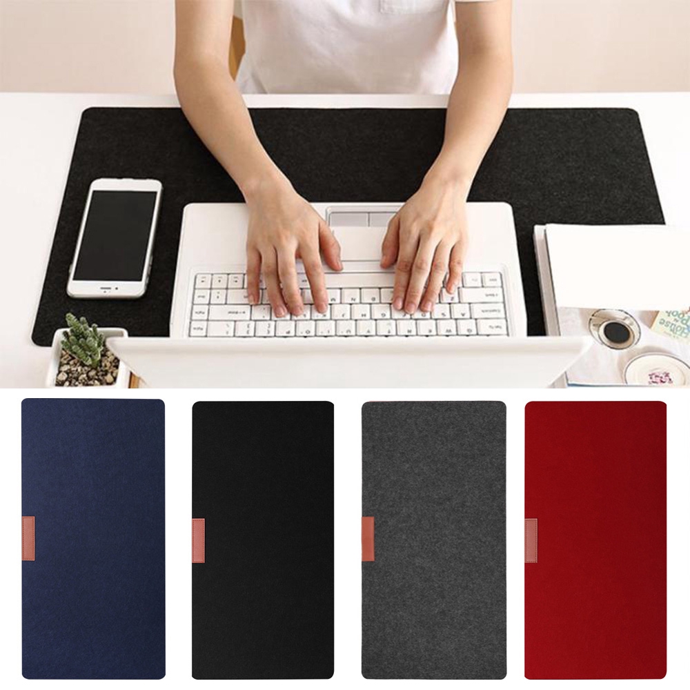 Tấm Lót Bàn Máy Tính Bằng Len Nỉ Tiện Dụng