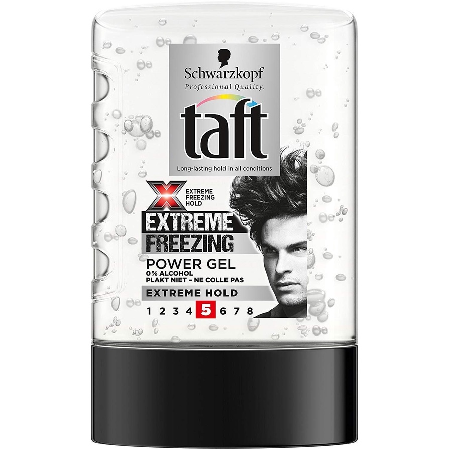 Gel vuốt tóc Nam tạo kiểu Taft Marathon Power Gel 300ml Taft Styling Gel 150ml Đức siêu cứng không bết tóc