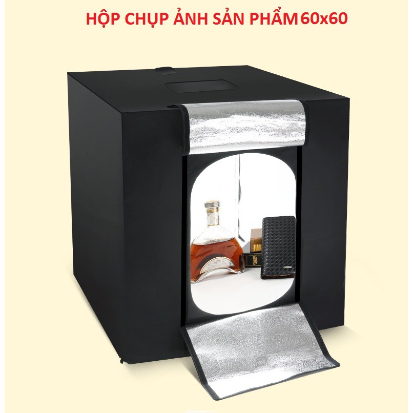 Hộp Chụp Ảnh Sản Phẩm + Tặng 04 LED 40x40