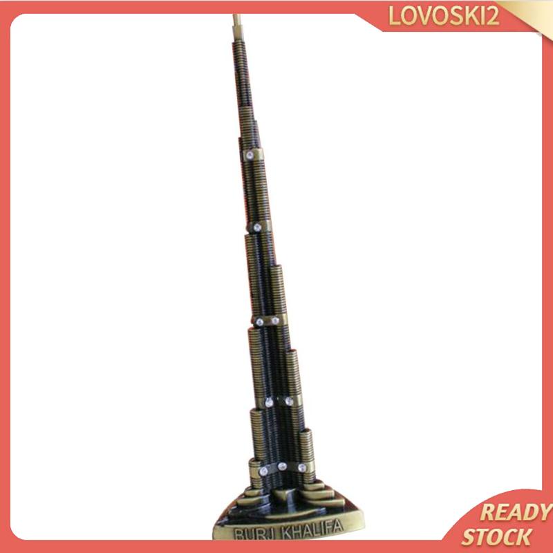 Mô Hình Tháp Burj Khalifa 2 22cm Bằng Kim Loại Trang Trí Nhà Cửa / Văn Phòng