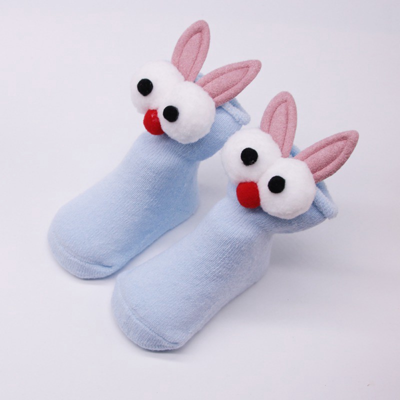 Vớ cotton kiểu dáng hoạt hình đáng yêu dành cho các bé