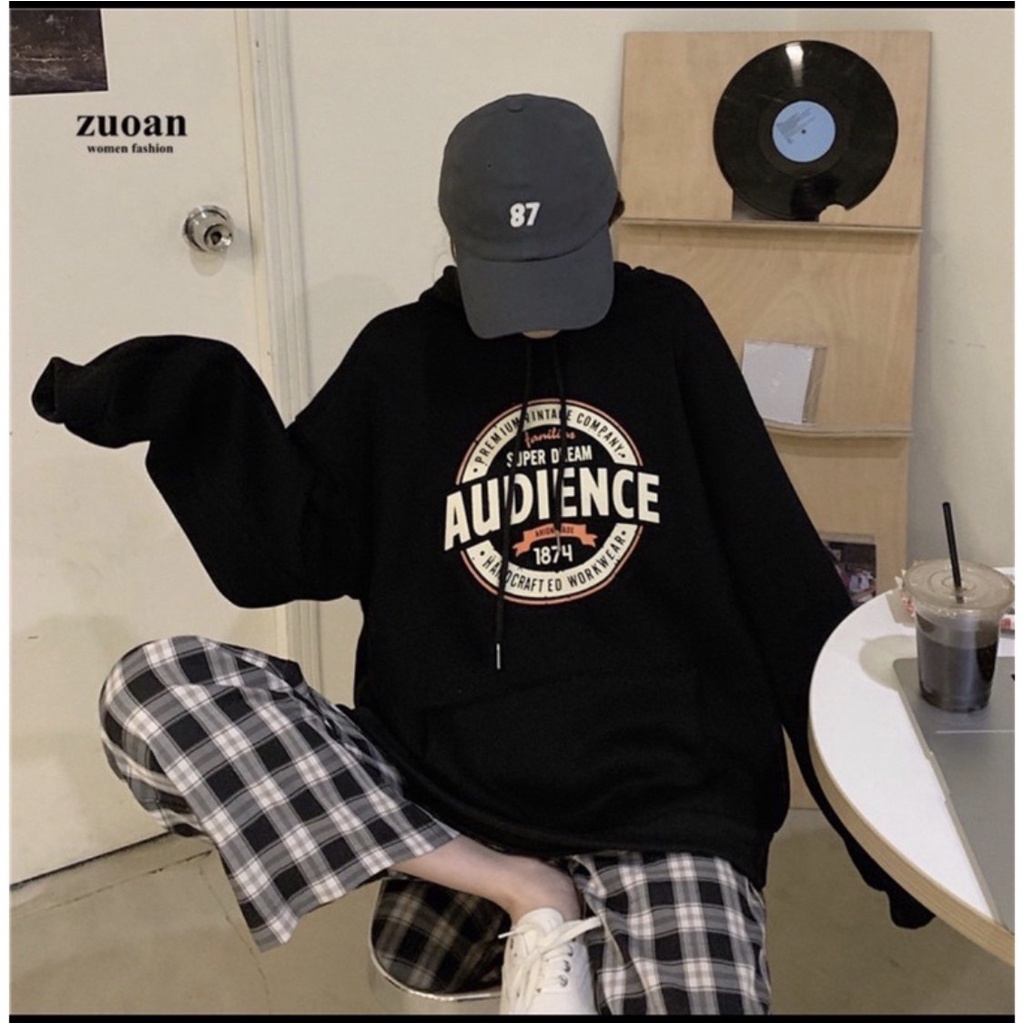 Áo hoodie nữ, Áo hôdie nữ hoodie AUDICEN form thụng tay bồng | BigBuy360 - bigbuy360.vn