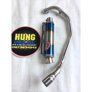 Bộ pô R9 full cổ pô Winner độ bô nổ