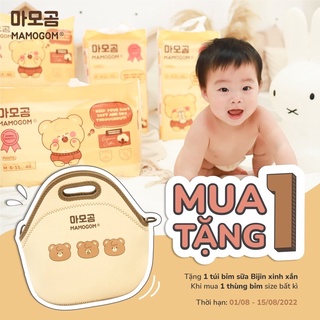 Tã quần bỉm dán hữu cơ Mamogom công nghệ Hàn Quốc cao cấp siêu mỏng thoáng thấm hút tốt 38-62 miếng size từ 3kg đến 17kg