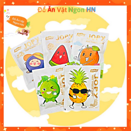 Thạch zai zai jopy việt thái thạch trái cây nhiều vị đồ ăn vặt ngon ngọt thơm cho mùa hè dịu mát