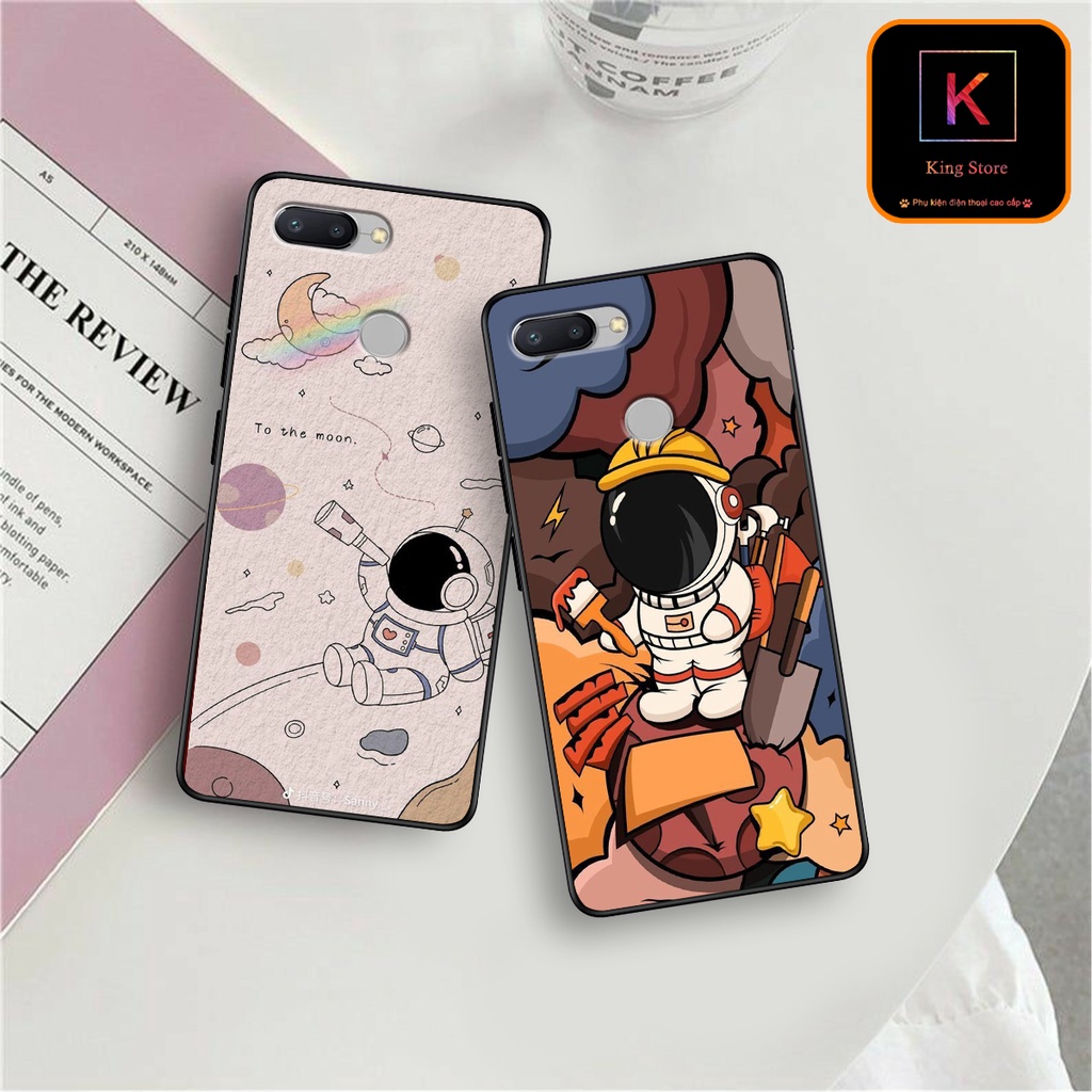 Ốp lưng Xiaomi Redmi 6 - Redmi 6A - Redmi 6X - Redmi 6 Pro - Ốp in hình Phi hành gia cực hot
