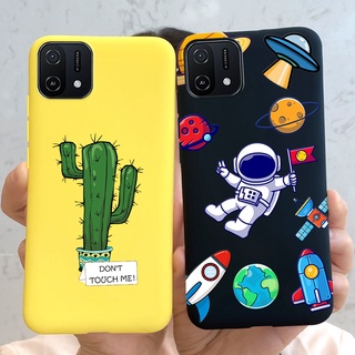 Ốp Điện Thoại Silicon Mềm Bo Viền Họa Tiết Phi Hành Gia Cho OPPO A16K CPH2349 A16 OPPO A16S A16 K S