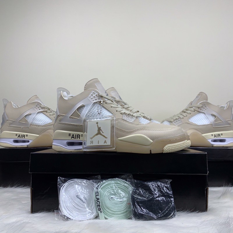 [Ảnh Thật] Jodan 4 Kem | BigBuy360 - bigbuy360.vn