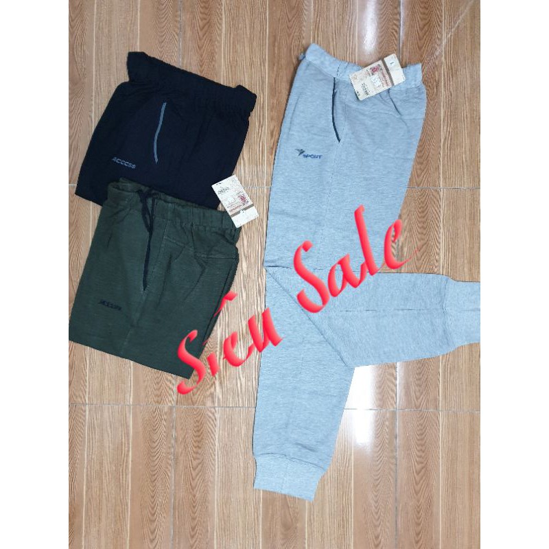 Quần dài thể thao nam XK (ống bo)Siêu Sale | BigBuy360 - bigbuy360.vn