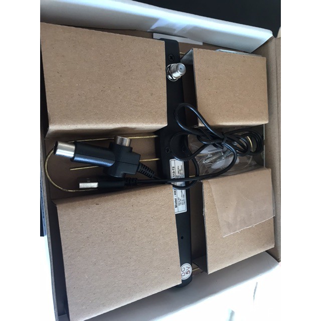 Anten dvbt2 sử dụng tivi tích hợp có kèm nguồn 5v