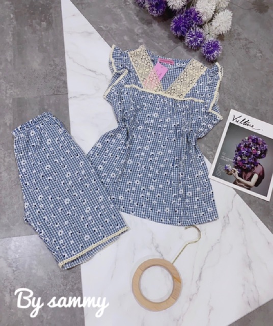 [Mã WA1606 giảm 15% đơn 99k] [YY] BỘ NGỐ SÁT NÁCH NỮ THÔ ĐŨI KẺ CỔ V PHỐI VIỀN REN | BigBuy360 - bigbuy360.vn