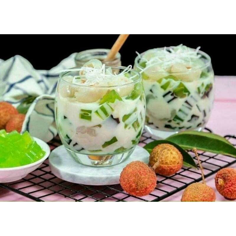 THẠCH SẮN DÂY NẤU CHÈ , TRÀ SỮA