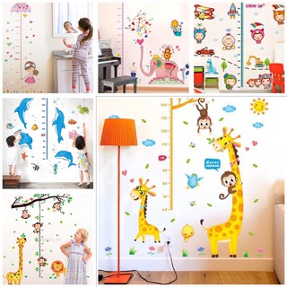 Decal Dán Tường Thước Đo Chiều Cao Cho Bé Nhiều Mẫu