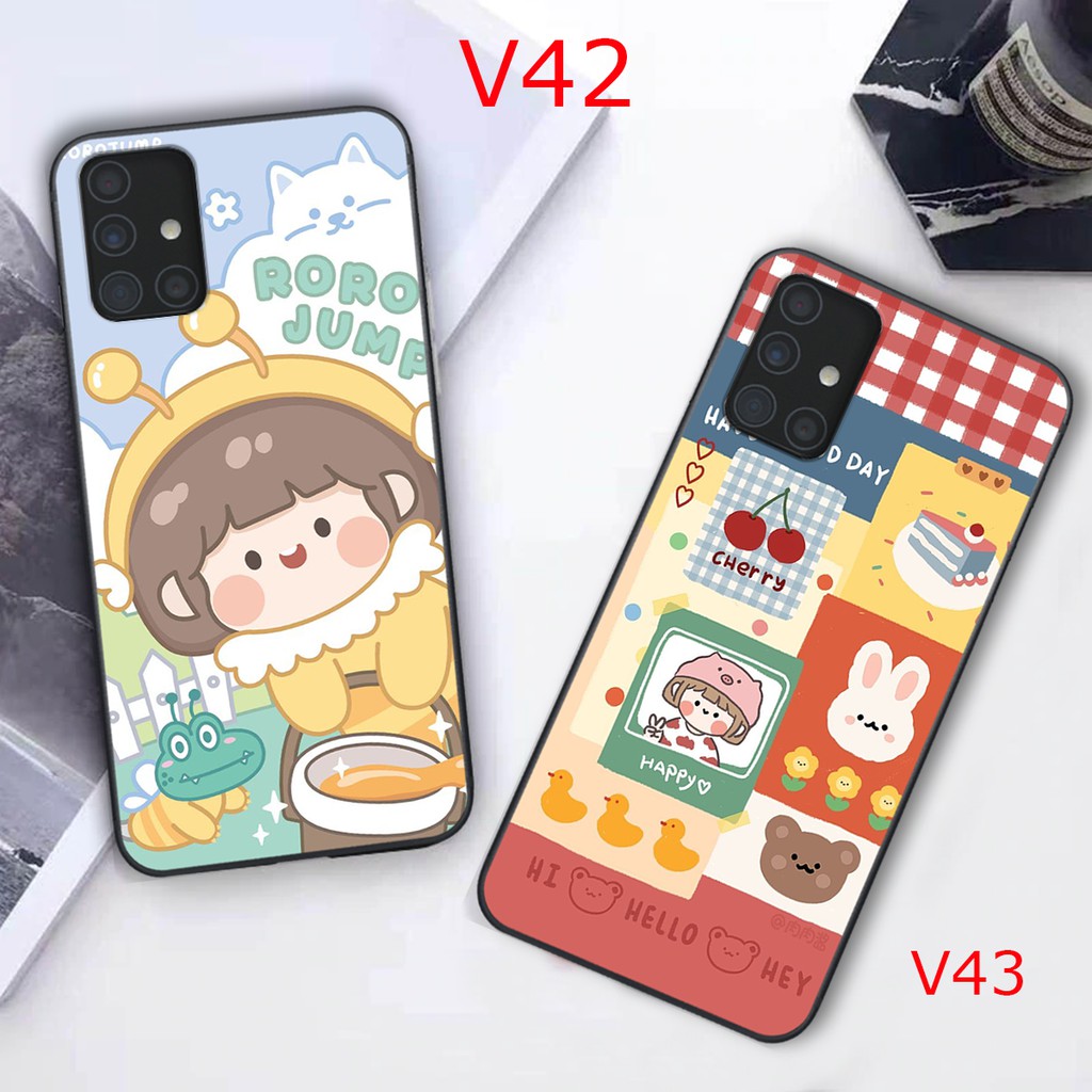 Ốp Samsung M51 - Samsung A71 - Samsung A51 - Samsung A31 in hình họa tiết RORO JUMP cute
