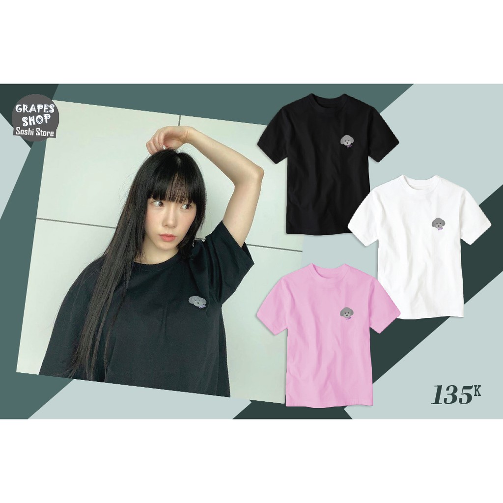 [TAEYEON] Áo thun Zero đơn giản unisex