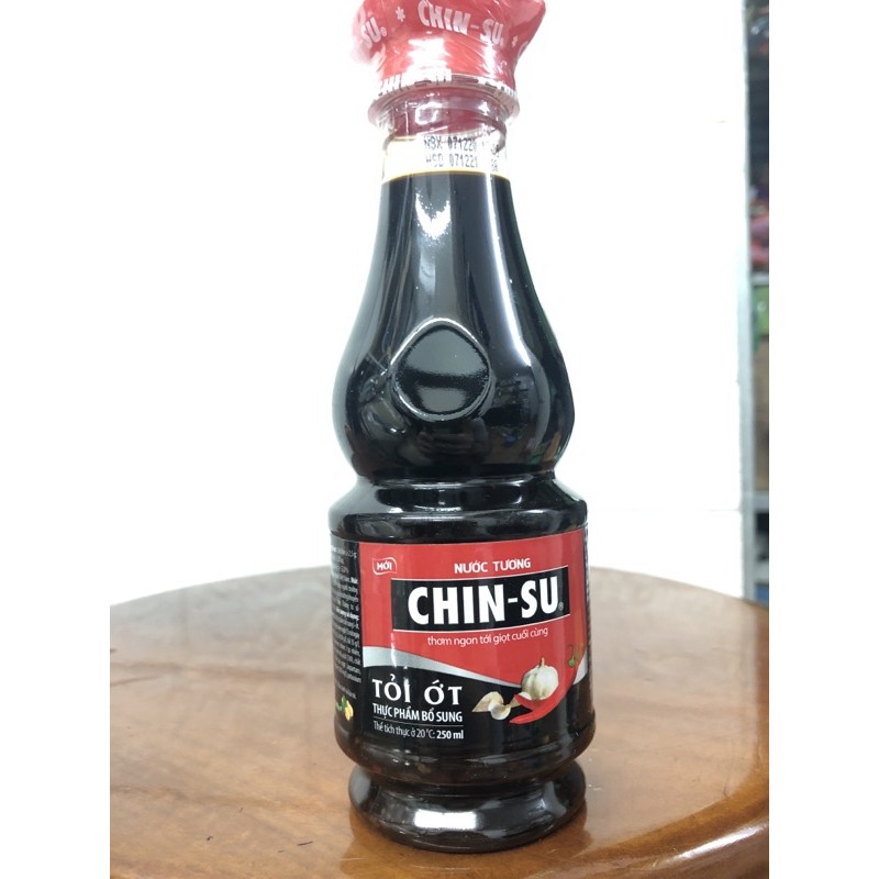 [GIÁ SỈ] NƯỚC TƯƠNG TỎI ỚT CHIN SU 250ML