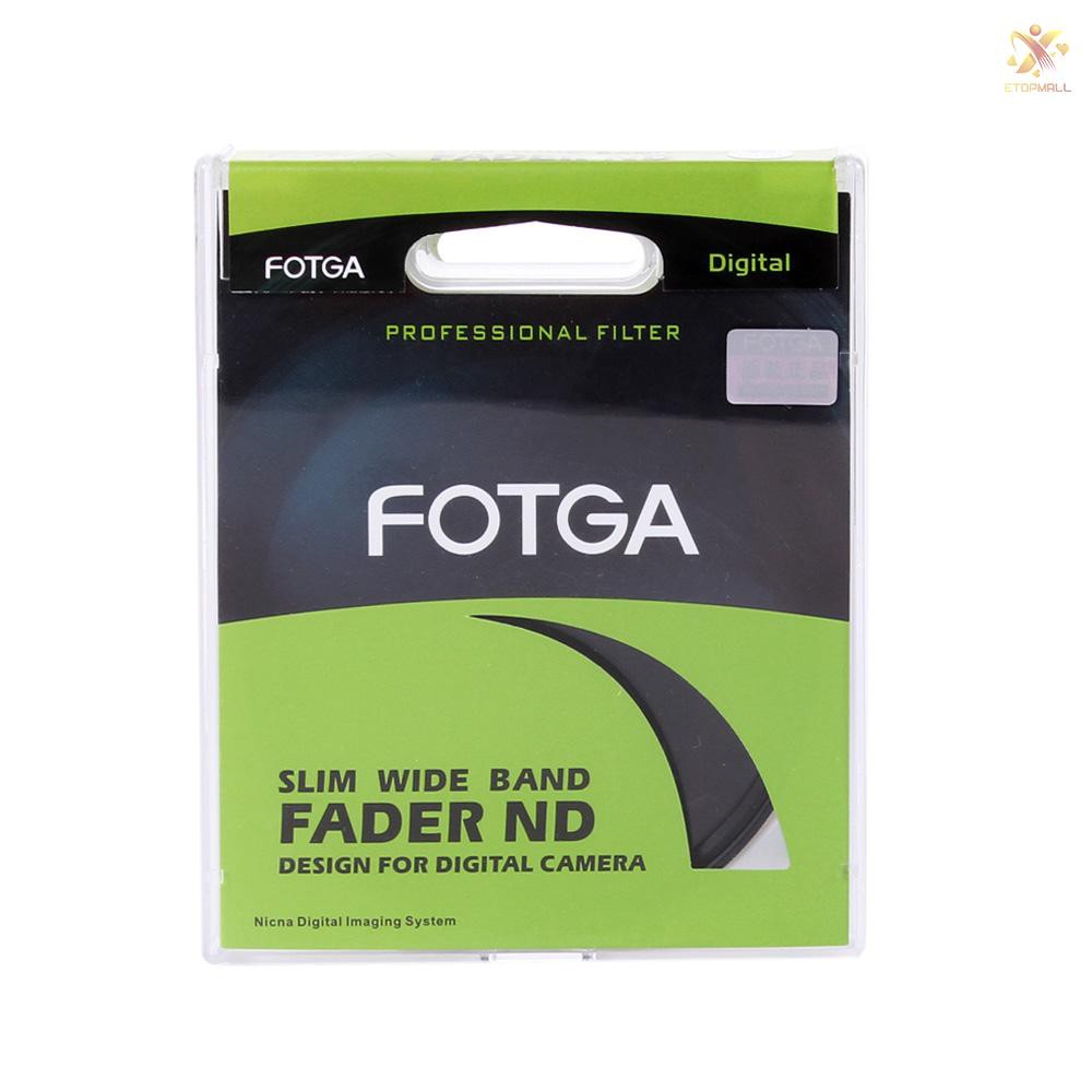 Kính lọc hiệu ứng ND Fotga 46mm điều chỉnh mật độ từ ND2 đến ND400