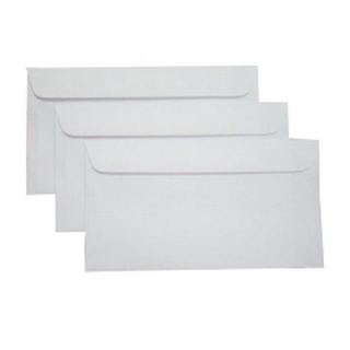 Bao thư trắng 12x22cm - đl 80gsm