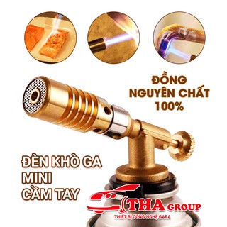 Đèn Khò Ga Mini Cầm Tay Đồng Nguyên Chất 100%
