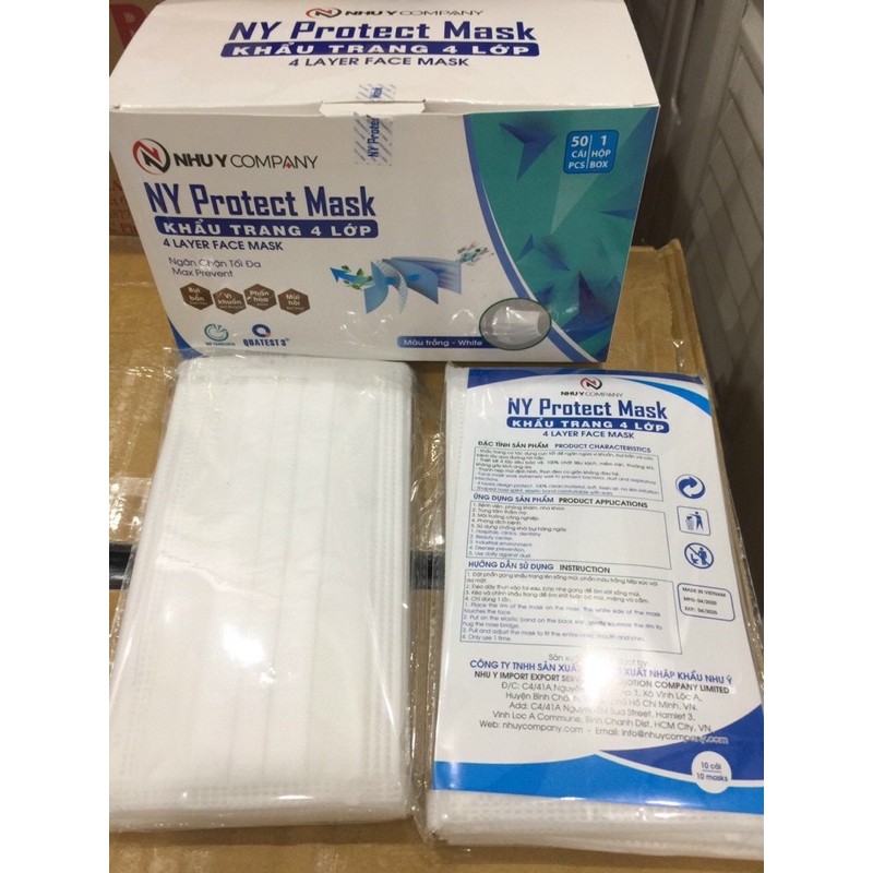 Khẩu trang y tế Như Ý - hộp 50 cái | BigBuy360 - bigbuy360.vn
