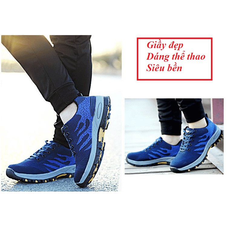 Giày Bảo Hộ Lao Động Siêu Bền Dáng Thể Thao Mũi Sắt, Đế Lót Sắt Bảo Vệ Chân Tuyệt Đối | BigBuy360 - bigbuy360.vn