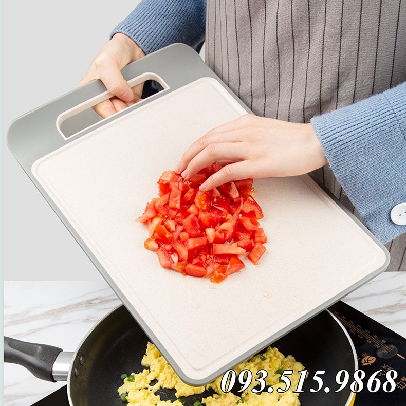 Thớt Inox 304 Cao Cấp 2 Mặt Size Lớn, Kháng Khuẩn, Chống Mốc, An Toàn Sức Khỏe
