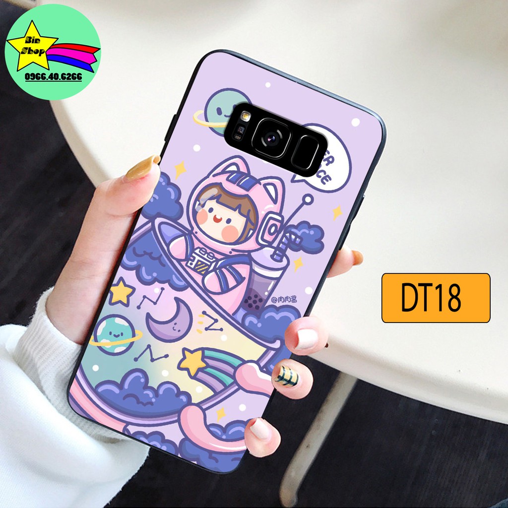 Ốp lưng Samsung S8 - Samsung S8 Plus - Samsung Note 8 - Samsung Note 9 in hình họa tiết ngộ nghĩnh đáng yêu, cao cấp.