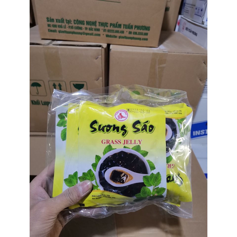 Bột sương sáo 50g , thùng 100 gói