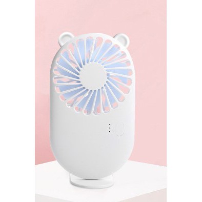 [FREE SHIP 50K] Quạt Mini cầm Tay Tích Điện 4 Chế Độ Gió đầy đủ phụ kiện