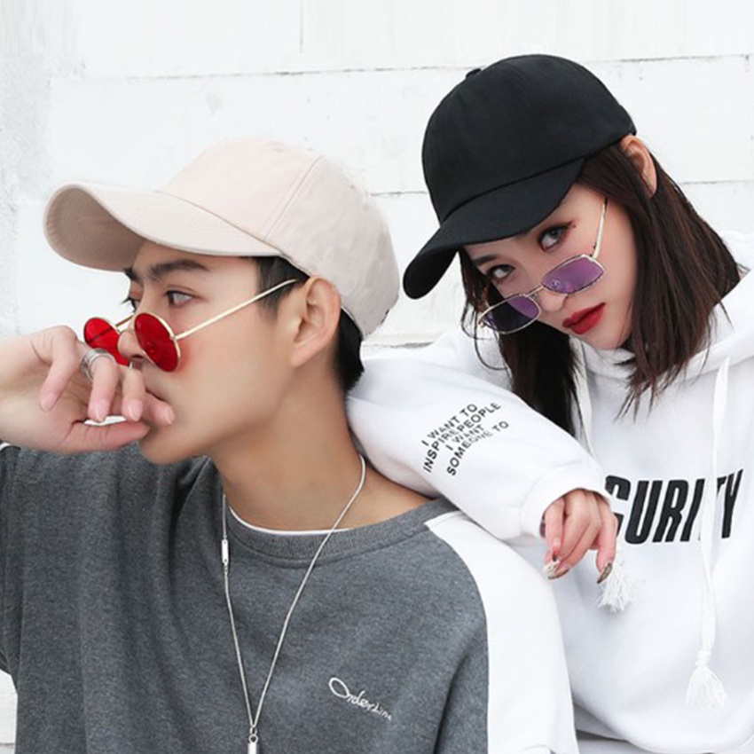 Mũ lưỡi trai đen form unisex nam nữ