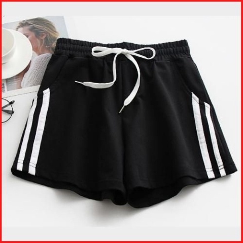 💥GIẢM GIÁ SỐC💥 Quần Short Thun Nữ 2 Sọc⚡ GIÁ RẺ⚡ Quần Đùi Nữ Thun Co Dãn,Thấm Hút Mồ Hôi Tốt Vn_fashion