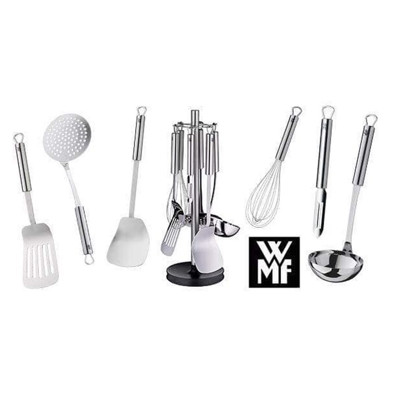 Bộ dụng cụ làm bếp WMF Profi Plus 7 Món thép Cromargan không gỉ [nhập Đức chính hãng]