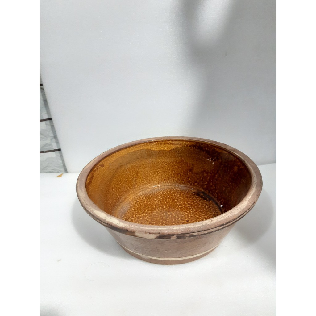 Chậu sành đựng đồ R25 cm