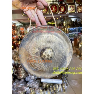 Cồng chiêng bằng đồng phong thủy đường kính 20cm