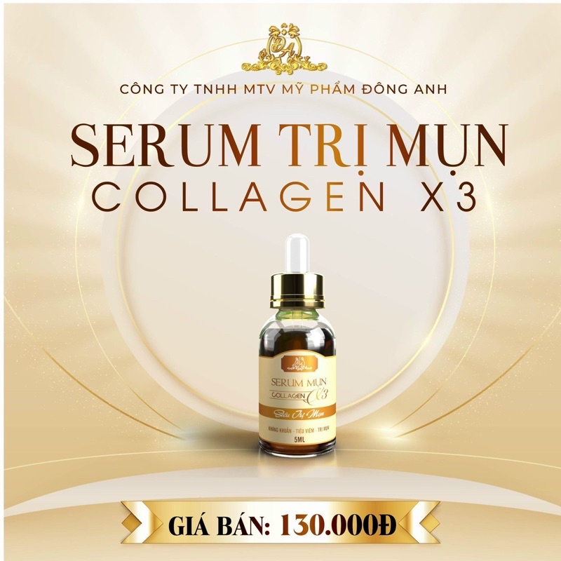 Serum mụn Colllagen x3 Đông Anh - ngăn ngừa mụn