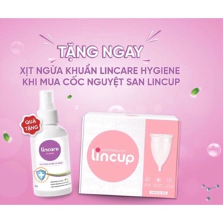 [mua 1 tặng 7] BỘ CỐC NGUYỆT SAN LINCUP CHÍNH HÃNG MẪU MỚI NHẤT
