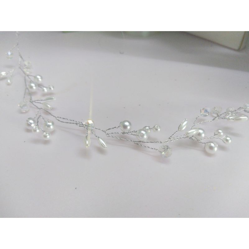 Dây cài tóc cô dâu kết hạt 👰👰👰